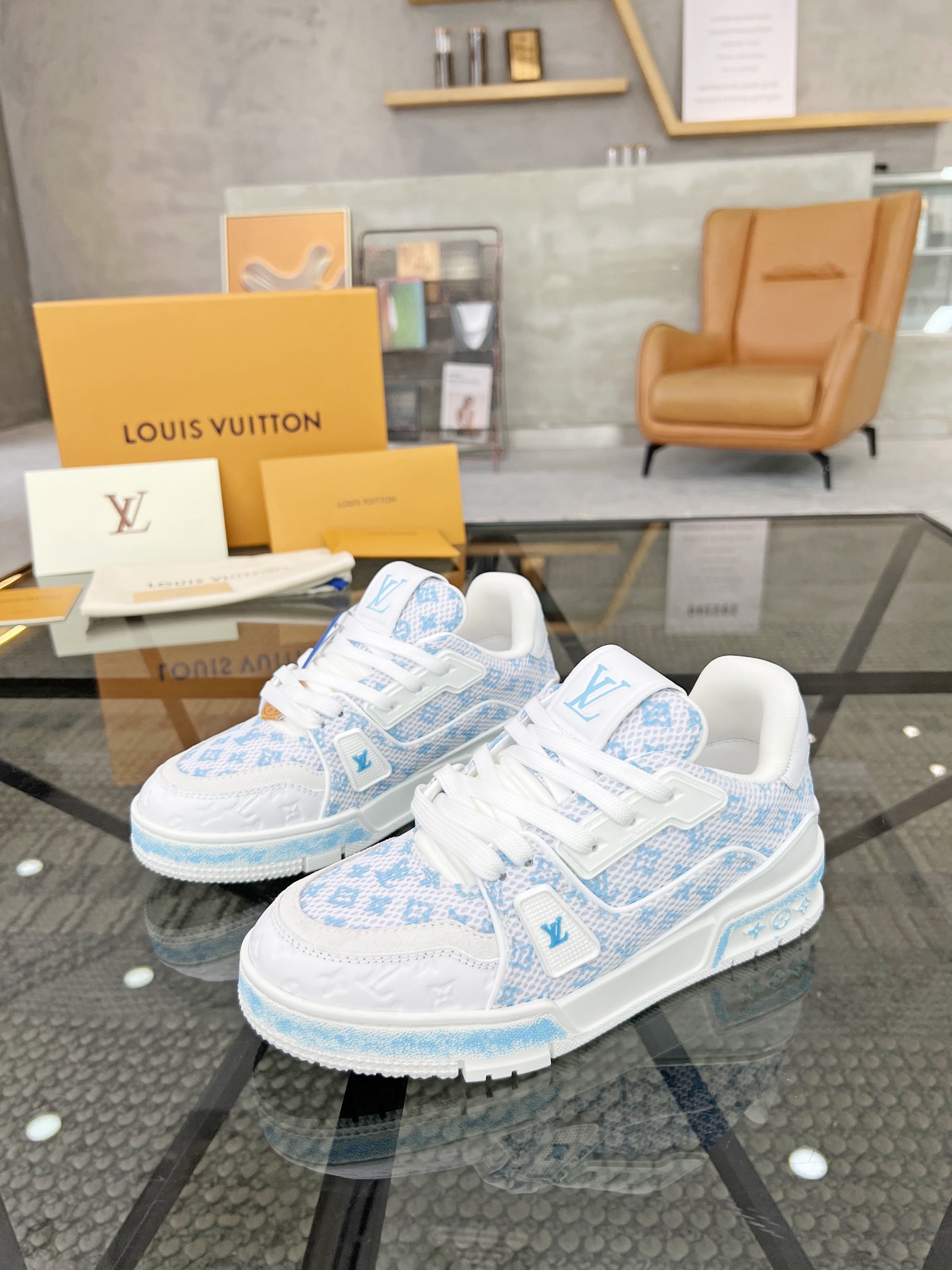 Men L*ouis V*uitton Top Sneaker L*V Shoes