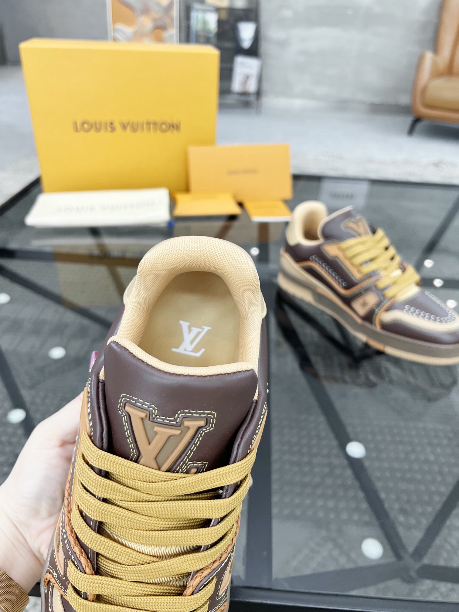 Men L*ouis V*uitton Top Sneaker L*V Shoes