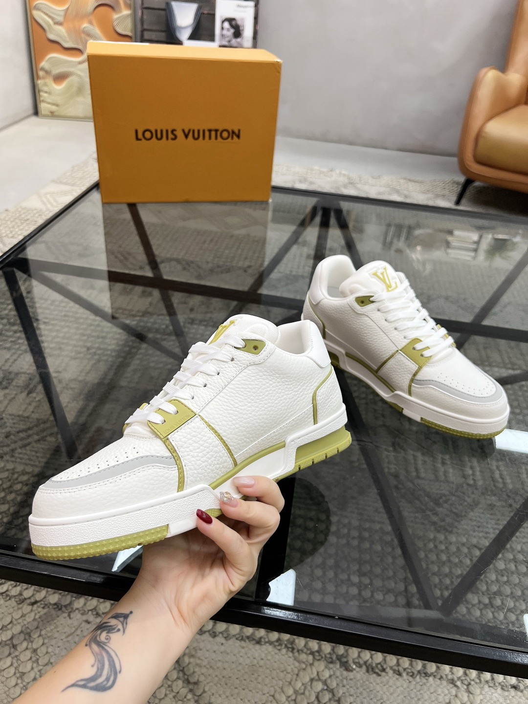 Men L*ouis V*uitton Top Sneaker L*V Shoes
