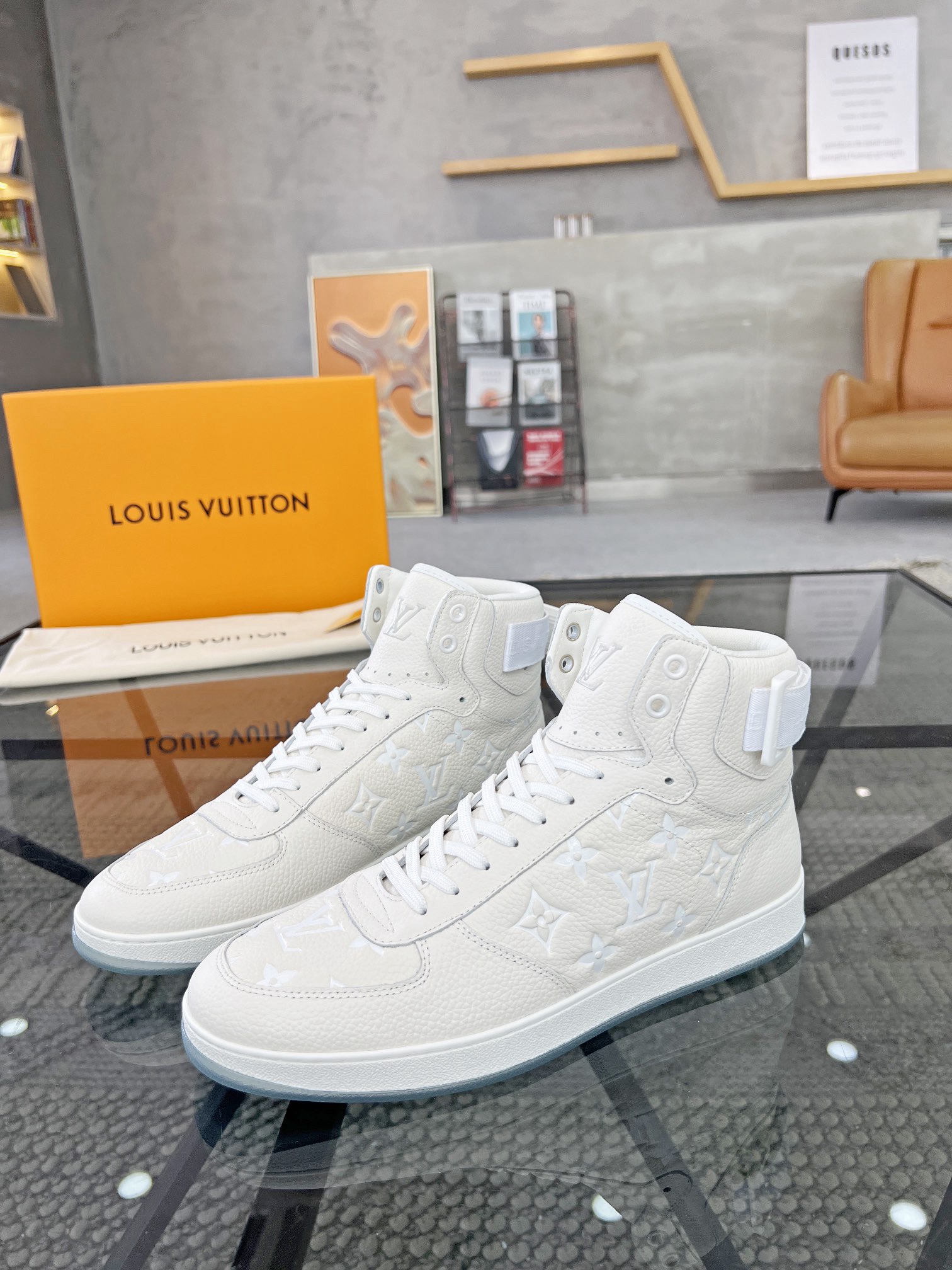 Men L*ouis V*uitton Top Sneaker L*V Shoes