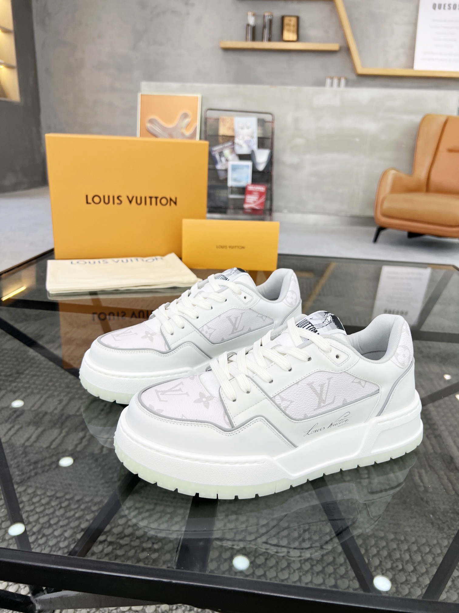 Men L*ouis V*uitton Top Sneaker L*V Shoes