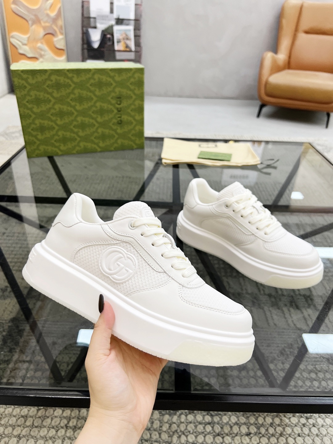 Men Women G*ucci Top quality 1:1 Sneaker size 35-46