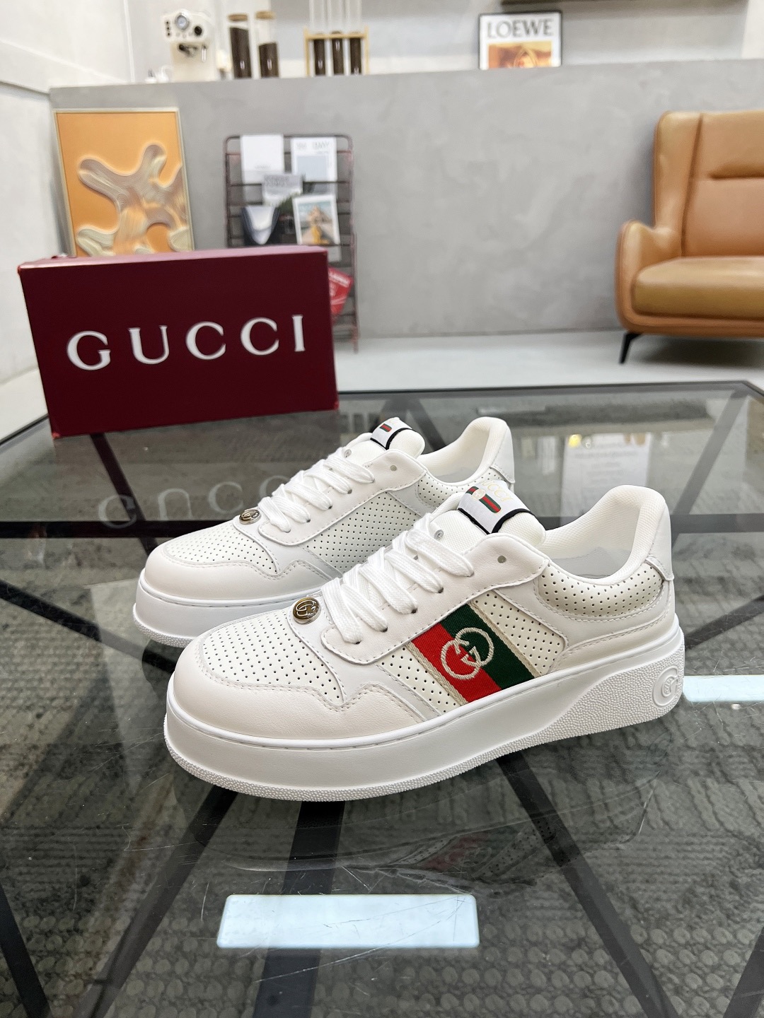 Men Women G*ucci Top quality 1:1 Sneaker size 35-46